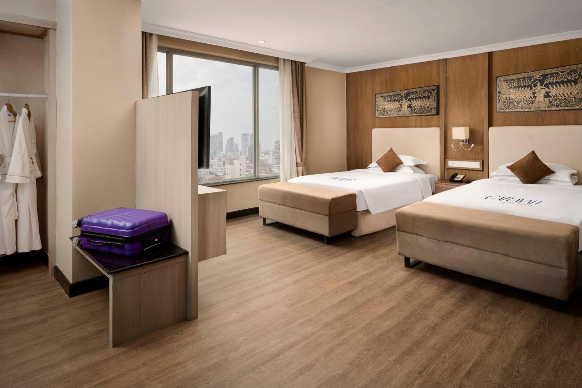 Caravan Hotel By Ehm Phnom Penh Bagian luar foto